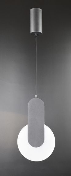 Люстра світлодіодна підвісна LED світильник для квартири на стелю лед 26501 Чорний 55-180х6х18 см.