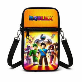 Сумка-чохол для телефону Roblox,дитяча сумка через плече, водонепроникна міні-сумка (4816)