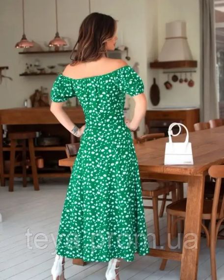 Платье для женщин цвет зеленый размер XL FI_007834 | Зображення 2