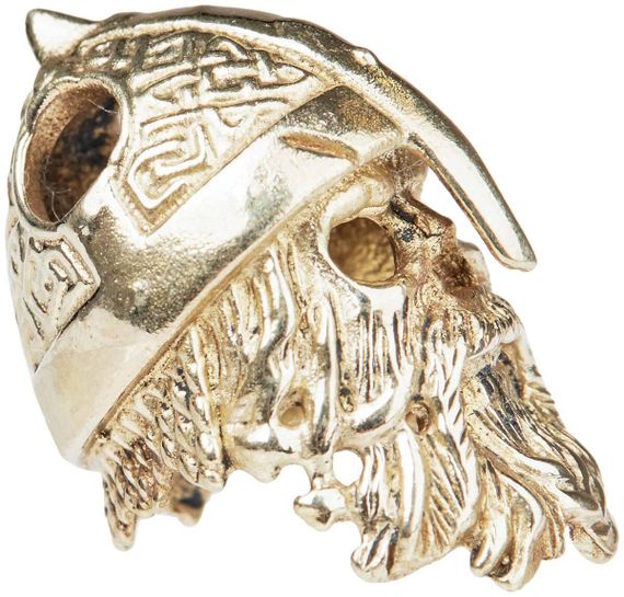 Бусина для темляка R.A.Knives Череп шлем