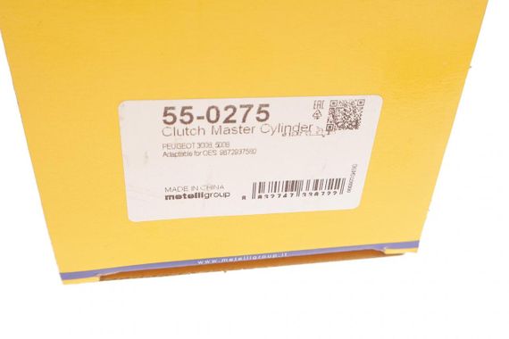 Циліндр зчеплення головний Citroen 3008 5008 09-17 d=15.87mm  55-0275 | Зображення 3