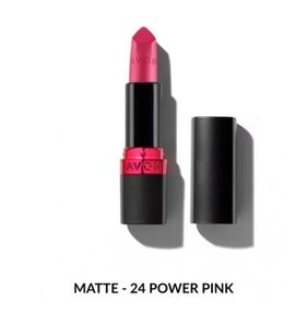 Зволожувальна матова губна помада Avon "Ультра" 24 Яскраво-рожевий  (24 Power Pink)) 3,6г