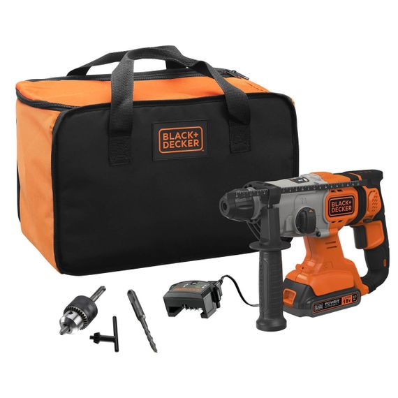 Перфоратор акумуляторний BLACK+DECKER BCD900D1S | Зображення 4