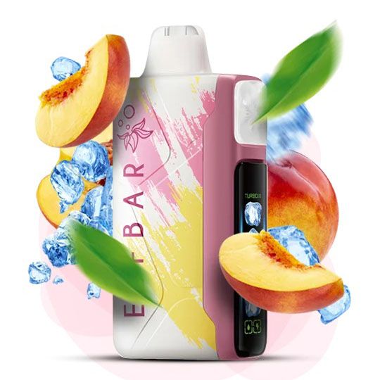 Elf Bar Ice King 30000. Персик (Peach Ice)