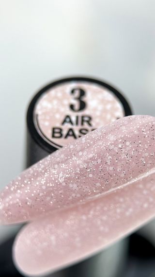 База з шимером Crooz Air Base №03 (витончений пудрово-рожевий) 8мл | Зображення 1