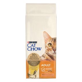 Сухой корм для котов с курицей и индейкой Cat Chow Chicken Turkey 15 кг