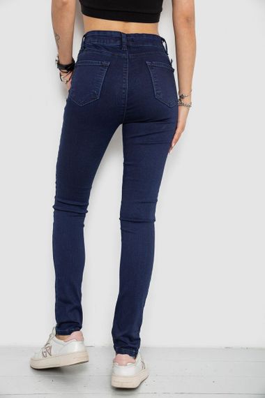 Джинси жіночі Skinny, колір синій, 182R4361 | Зображення 3