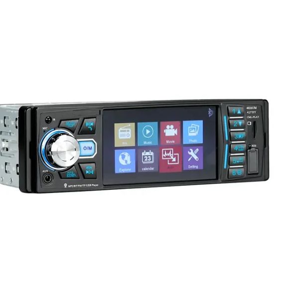 Автомагнитола 4052 Touch 4.1", ISO-Bluetooth, 1 DIN, USB, MP5, FM, microSD 6447