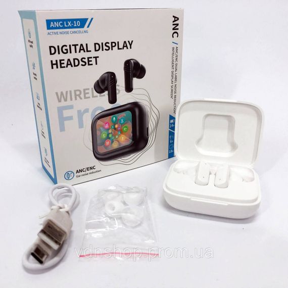 Хороші бездротові навушники для комп'ютера LX-10 TWS Earbuds, Навушники сенсорні бездротові для андроїд EX-77 | Зображення 4