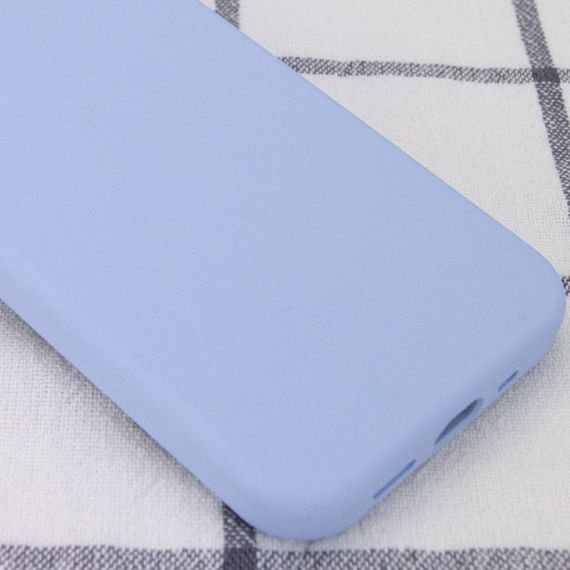 Чехол Silicone Case Full Protective (AA) NO LOGO для Apple iPhone 15 Pro (6.1") Голубой / Lilac Blue | Зображення 4