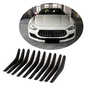 Накладки на решітку радіатора (для Base/S/S Q4 2018-2020, Карбон) для Maserati Ghibli рр
