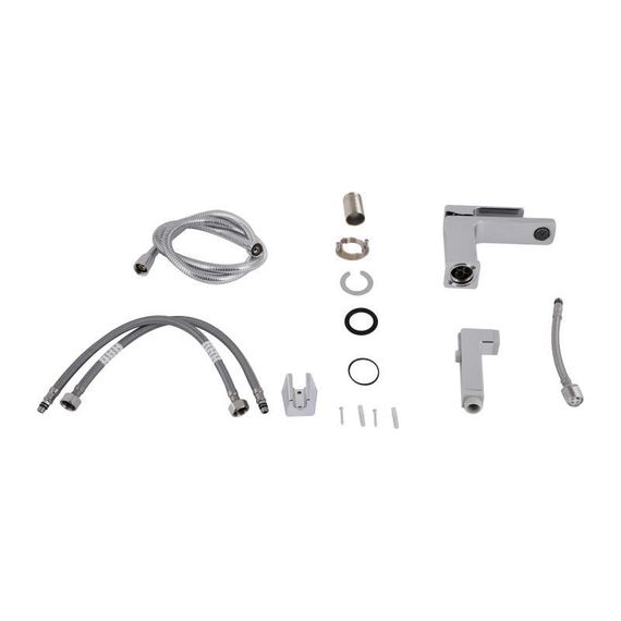 Смеситель для раковины Qtap Gemini (с гигиеническим душем) QTGEM272CRM45689 Chrome | Зображення 6