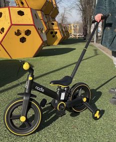 Беговел велосипед трансформер 4 в 1  Maraton Nodle S900 чорний