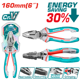 Плоскогубці TOTAL THT210606S L = 160мм
