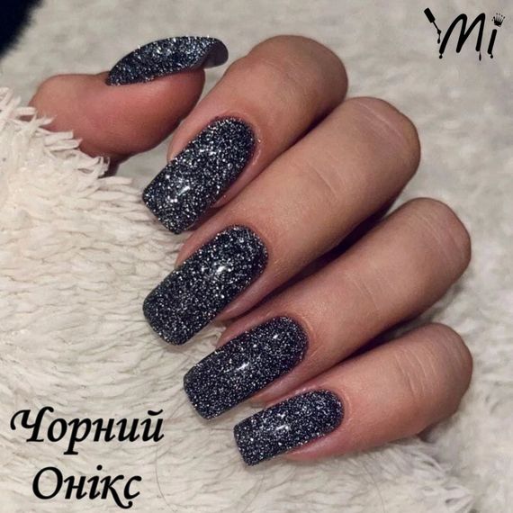 Светоотражающая база Mi Черный Оникс 15мл (бутылочка с кисточкой) | Зображення 1