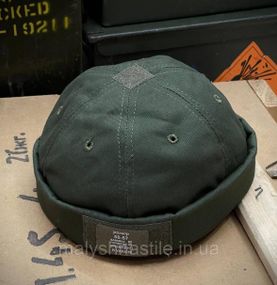 DOKER-CAP (Докерка, кепка без козирка, з ліпучкою) хакі