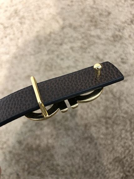 Пояс Belt Ferragamo Slim Gold | Зображення 4