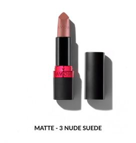 Увлажняющая матовая губная помада Avon "Ультра" 3 Нюд и блюз  (3 Nude Suede) 3,6г