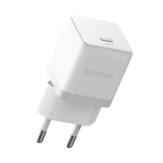 МЗП Baseus Palm Fast Charger 30W (1USB-C) + кабель Type-C to Type-C (P10111605113-01) Moon White | Зображення 3