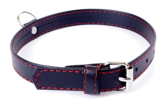 Нашийник зі штучної шкіри Fetish Boss Series - Collar Red Line, BS3300112 Sex Aura | Зображення 2