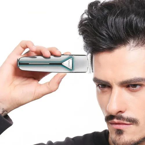 Машинка для стрижки VGR V-008 аккумуляторная USB ∙ Триммер для волос, бороды и усов с LED-дисплеем и съемными насадками | Зображення 3