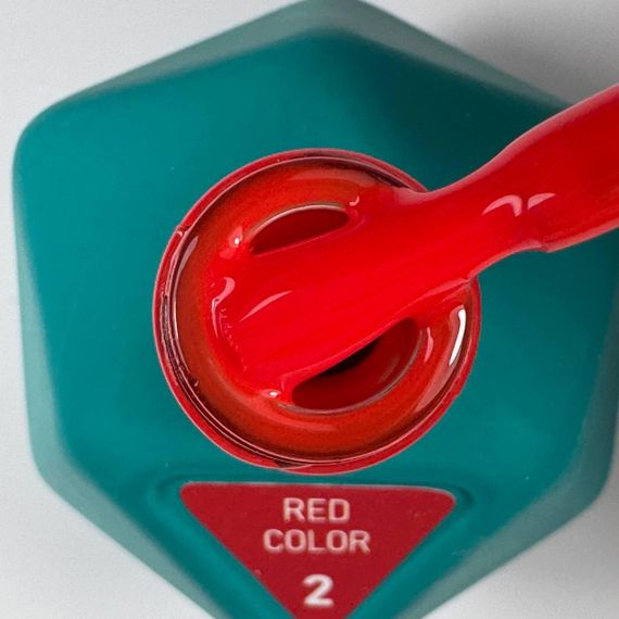 Гель-лак Victoria Avdeeva Red Color 02 (червоний) 12 мл HEMA & TPO FREE | Зображення 4