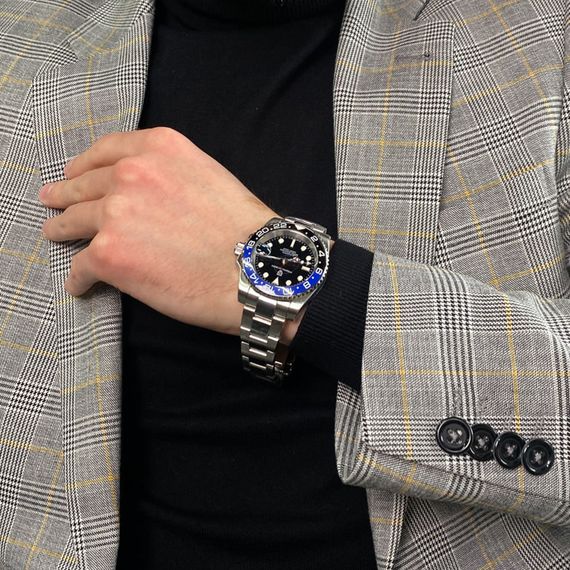 Годинник P2agani Design PD-1662 Silver-Blue-Black | Зображення 3