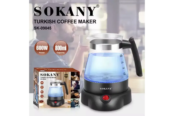 Турка електрична для кави SOKANY SK-09045 | Зображення 1