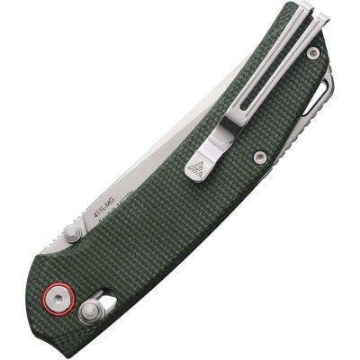 Нож SRM Asika, Sandvik 14C28N, мікарта, зелений (411L-MG) | Зображення 3