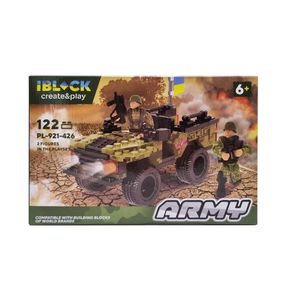 Дитячий конструктор військова техніка IBLOCK Армія Розвиваючий конструктор для дітей від 6-років