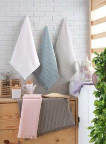 Набір кухонних рушників Saheser 40х60 см. Cocco 6 шт.