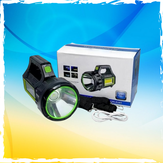 Ліхтар переносний LED-лампа з функцією PowerBank. Павербанк, з сонячних батарей. Ліхтарик | Зображення 1