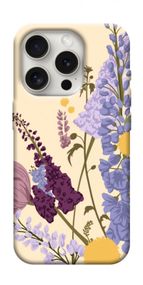 Чохол з картинкою Flowers art для Apple iPhone 16 Pro (6.3")