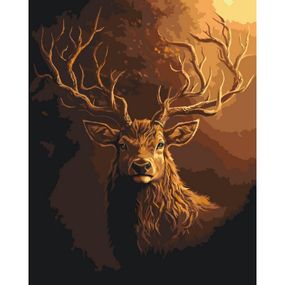 Картина по номерам "Сохатый" ©arttem_illustration 11707-AC 40х50 см