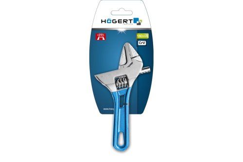 Ключ розвідний облегшений, 140, HT1P562 уп 1 шт Hoegert | Зображення 1