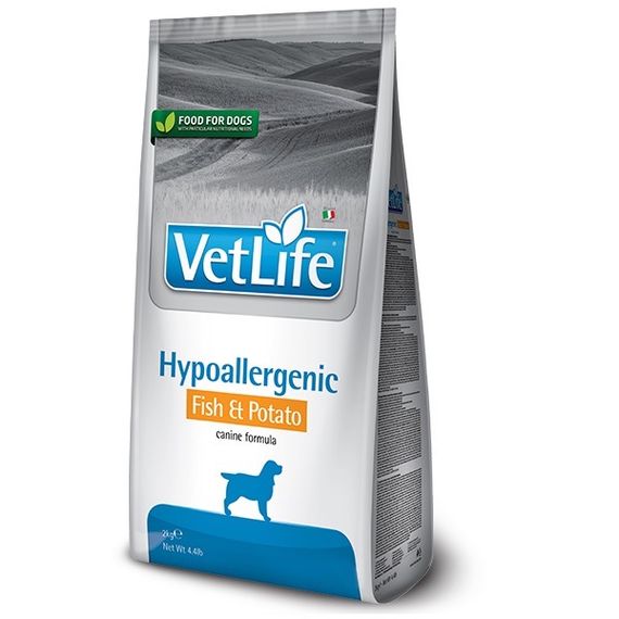 Сухий корм для собак з харчовою алергією Farmina Vet Life Dog Hypoallergenic Fish, 2 кг