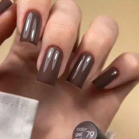 Гель-лак Valeri 079 "Холодное какао" 6мл