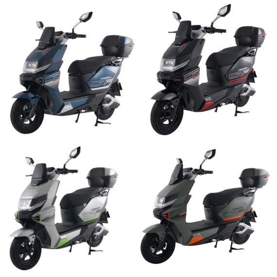 Электроскутер Crosser CR-20 LFP 2500W 72V 24Ah LiFePO4, до 75 км, 65 км/ч, премиум электроскутер