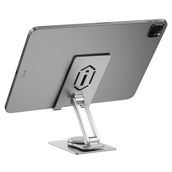 Підставка для планшетів WIWU ZM107 Desktop Rotation Stand For Tablet up to 12.9 inch Silver | Зображення 3