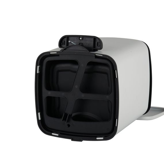Відро для сміття з плавним закриттям квадратне ZERIX KUBIX-TC0106 WHITE 6 л (колір білий) (ZX6109) | Зображення 19