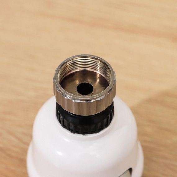 Поворотная насадка-аэратор на кран, 3 режима, Water Saver / Водосохраняющая насадка с поворотной головкой / | Зображення 7