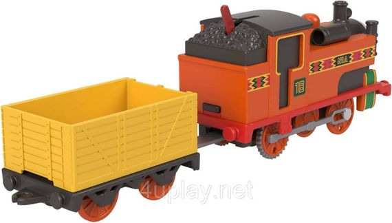 Класичний моторизований поїзд Нія із ювілейної серії до 80-річчя Thomas & Friends Оригінал Fisher-Price | Зображення 5