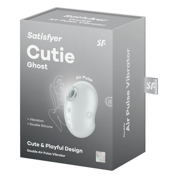 Вакуумний стимулятор - Satisfyer Cutie Ghost White Sex Aura | Зображення 1