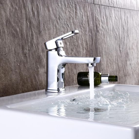 Змішувач для раковини Lidz Wawel 001 (k35) LDWAW001CRM45387 Chrome | Зображення 4