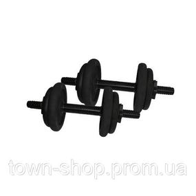 Гантели наборные литые 2 шт по 6,5 кг NE-300-GP007-2