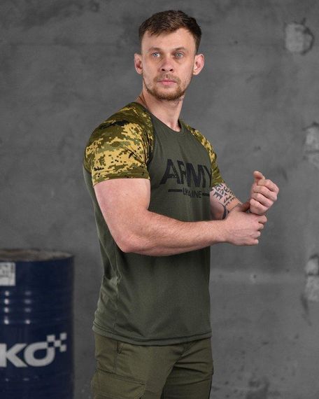 Футболка потоотводящая Odin ARMY pixel ВТ6811 | Зображення 6