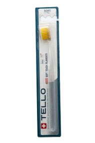 Зубна щітка Tello 4920 Soft, d 0.12mm, жовтий