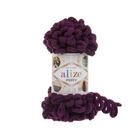 Пряжа Alize Puffy 111 алізе пуффі плюшева