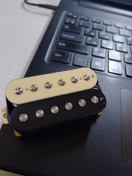 Пара хамбакери датчики відкриті ЗЕБРА slash для електрогітари Gibson Ibanes Shur LTD ESP Cort Music Man | Зображення 5