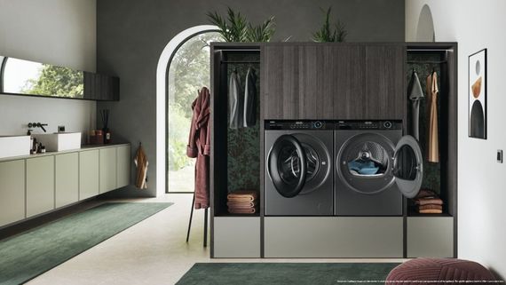 Сушильная машина Haier тепловой насос HD90-A3939R-S | Зображення 9